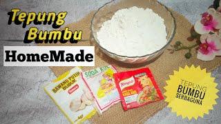 CARA MEMBUAT TEPUNG BUMBU//SERBAGUNA//ENAK RENYAH TAHAN LAMA//IRIT BAHAN.