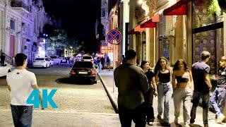 walking tour in clubs street Baku / Europe in Azerbaijan / Nightlife in Azerbaijan / 2024 July