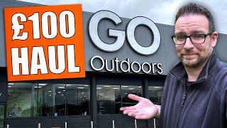 GO OUTDOORS HAUL! Cheap Camping and Backpacking Gear