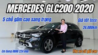 Mercedes GLC 200 2020 lướt như mới xe 5 chỗ gầm cao sang trọng|Thu mua ô tô cũ Tphcm