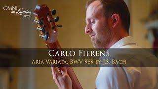 Carlo Fierens - Aria Variata, BWV 989 by J.S. Bach