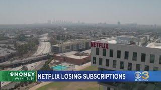 Money Watch: Netflix Loses Subscribers For First Time In More Than 10 Years