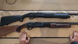 Pump action shotgun comparison