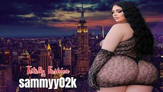 sammyy02k  Glamorous Plus Size Curvy Fashion Model - Biography, Wiki, Lifestyle