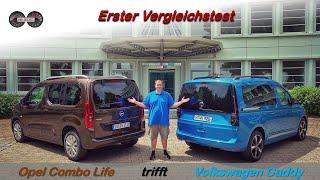 VW Caddy oder Opel Combo Life // Wer ist der bessere Hochdachkombi?! Test - Vergleich - Review