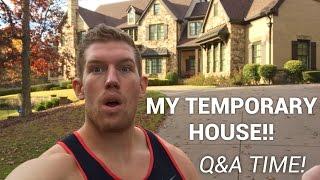 MY NEW TEMPORARY HOUSE?! My 7 Foot Life Q&A