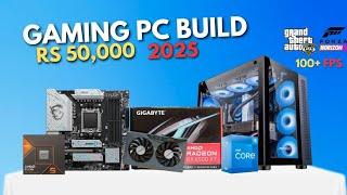 RS. 50000 FUTURE PROOF GAMING AND EDITING PC BUILD | INTEL / AMD | 2025