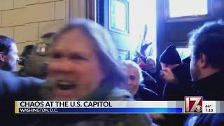 New video shows early breach of US Capitol during riots