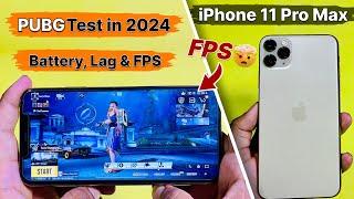 iPhone 11 Pro Max PUBG Test in 2024| Detailed BGMI Test in hindi️