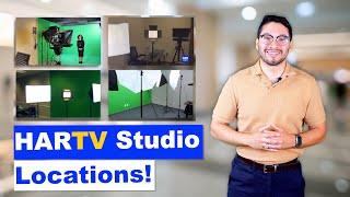 Check Out Our Four HARTV Studio Locations!