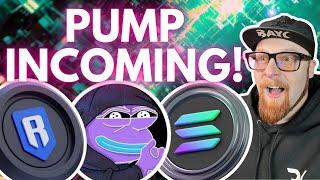 MASSIVE PUMP FOR CRYPTO INCOMING! (GET READY!)