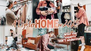 DECLUTTERING my HOME for 2025 | Tips from my REAL LIFE + What the "experts" get wrong