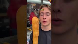 We Tried The Best Corn Dog in the World #fanniefarkle #corndog #best