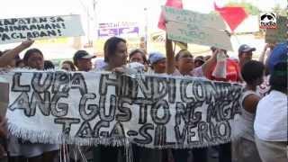 NEWSREEL: Residents of Silverio Compound marched to Parañaque City Hall to protest vs demolition