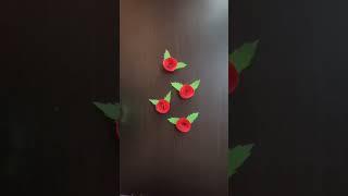 Wall hanging|| easy paper craft idea#short# craft @Bhavna' s Creations