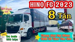 Đánh Giá Chi Tiết Xe Tải Hino FG 8 Tấn Đời 2023 | Giá Hino 8 Tấn FG - CÓ SẴN GIAO NGAY