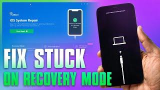 Fix iPhone Stuck/Won't Restore in Recovery Mode-3 Way To Fix [2024 Update]