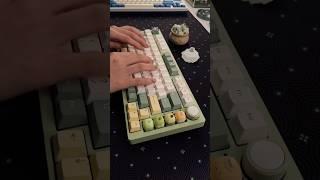 thocky budget keyboard build  #keyboard #thocky #mechanicalkeyboard #typing