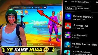 Trying.. Free Fire DIAMOND HACK Apps from Playstore | Free Fire