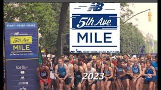 2023 Fifth Avenue Mile - Elite Women and Men