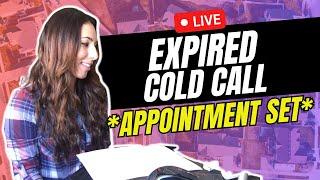 LIVE Expired Cold Call and Appointment Set!