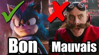 Le BON et le MAUVAIS dans SONIC 3