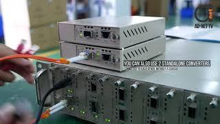 10G SFP+ Fiber to Copper 10GBase-T 3R converter - 3R repeater