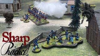 Tabletop CP: Sharp Practice Battle Report- Zouave Attack!