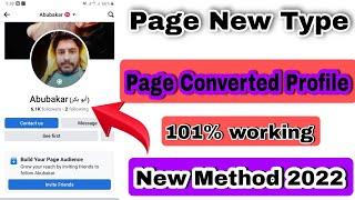 Facebook profile convert to page problem solution | Profile to page convert | Create Facebook Page