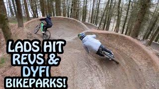 THE LADS ON TOUR REVS & DYFI BIKE PARK LSD!