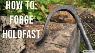 forging a "Roubo" holdfast