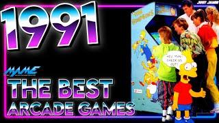 1991 - A Year of Unmissable Arcade Games #mame #arcadegames #arcadegaming