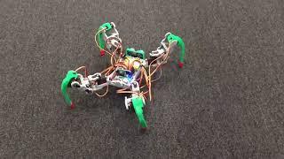 CrawlBot -  3D Printed Quadruped Robot for STEM