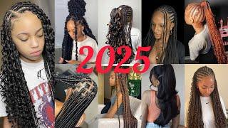 ‼️Best 2025 Pinterest Black Girl Hairstyles#1millionviews