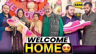 Finally begum or baby ghar agay Allhamdulillah| Dogar ne baby ko azan di️