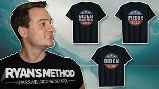 T-Shirt Design Tutorial: Circle w/ Text Political Style 2020