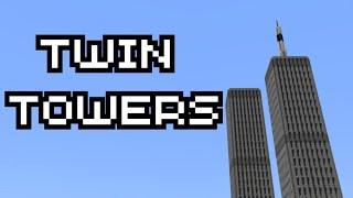 Building The Twin Towers In Minecraft