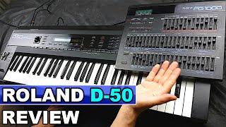 ROLAND D-50 - Synth Review, Sounds & Demo | Linear Synthesizer