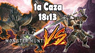 NERGIGANTE ARCHI - CURTIDO solo (1a Caza / Espada Larga / 18:13) - Monster Hunter World