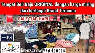 Tempat Beli baju murah original dari brand ternama // dr outlet PT. Bina Busana internusa