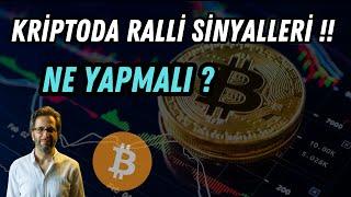 KRİPTODA RALLİ SİNYALLERİ !! NE YAPMALI? #Bitcoin #Altcoin #Altın