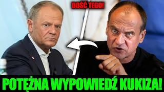 KUKIZ Z DAJĄCYM DO MYŚLENIA PRZEMÓWIENIEM! TUSK BYŁ W SZOKU