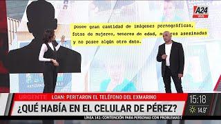  LOAN: LO QUE ARROJARON LOS PERITAJES A LOS CELULARES