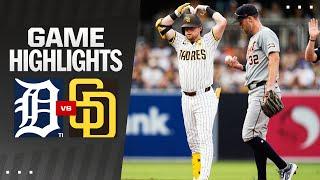 Tigers vs. Padres Game Highlights (9/5/24) | MLB Highlights