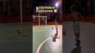 CROSSBAR CHALLENGE GOES WRONG… #shorts | SY Football