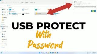 How to Protect USB With Password | How to secure a USB drive with a password |