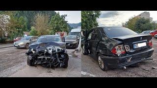 6 mașini tamponate de un șofer băut, în Piatra-Neamț