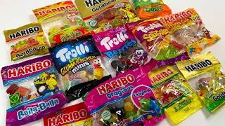 Haribo & Trolli Assorted Gummy Candies Unboxing