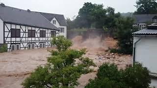 Flutkatastrophe, 14.07.21, Bad Muenstereifel, Erft, Hochwasser