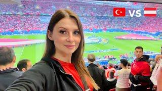 I went to the stadium for Türkiye  vs Austria  (Euro 2024)
